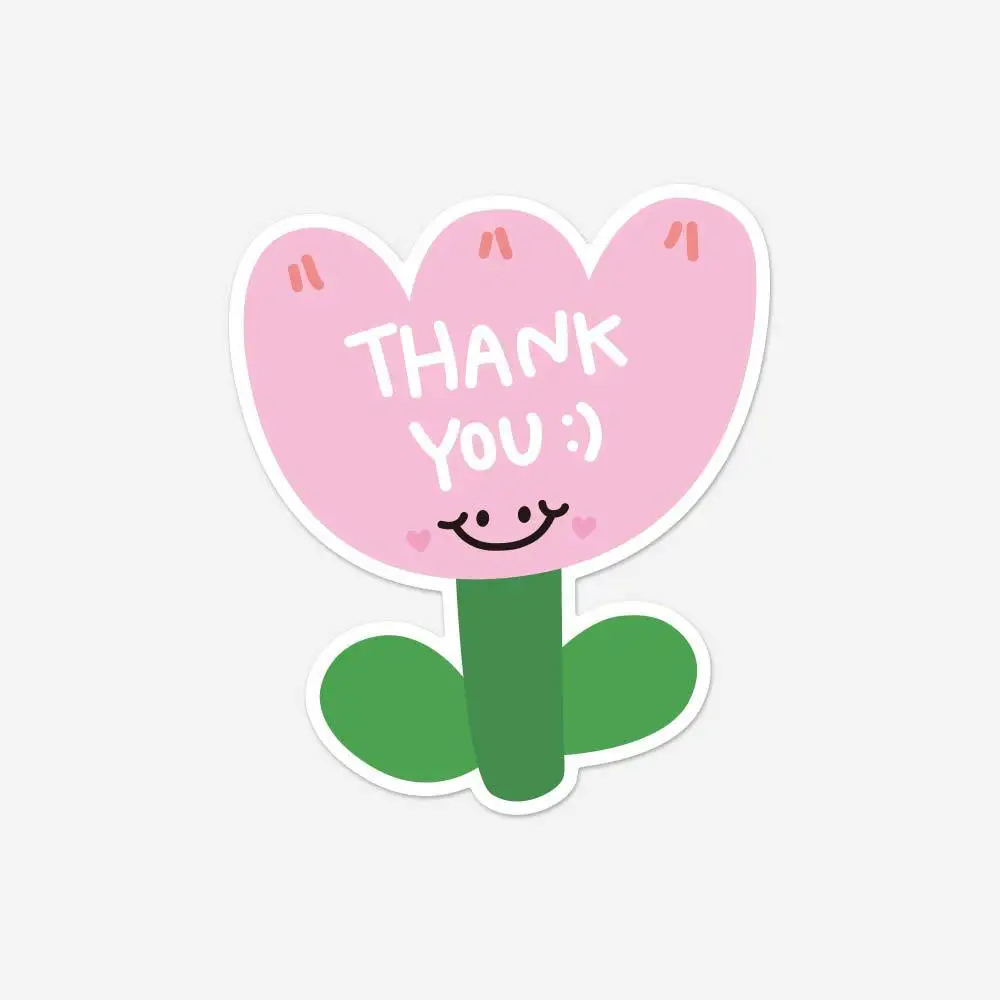 

30 шт., розовые благодарственные открытки в форме цветка