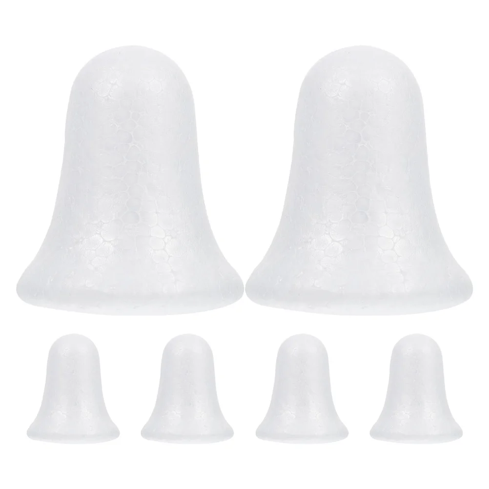 

Пенопластовые колокольчики для рождественских украшений 6 шт.