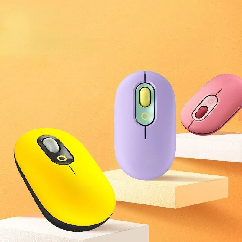 

2.4GHz Bluetooth Pop mouse, wireless, suitable for game console, laptop, tablet, cross operation, adjustable DPI Free shipping