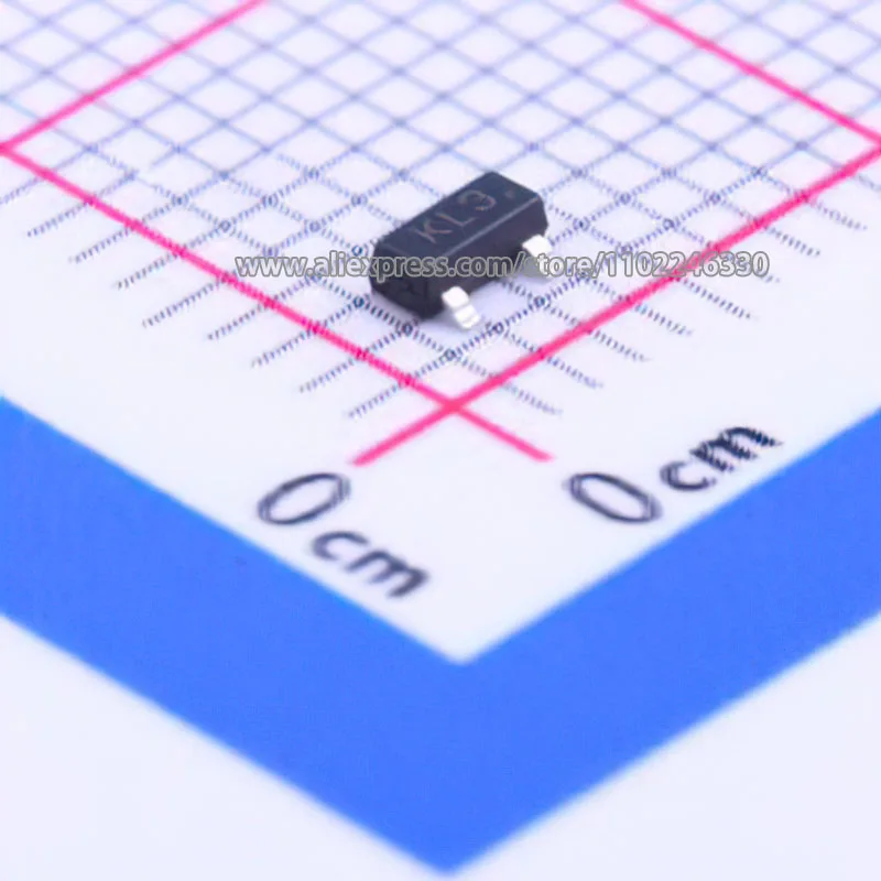 100 шт., диодные патчи Шоттки BAT54C SOT-23