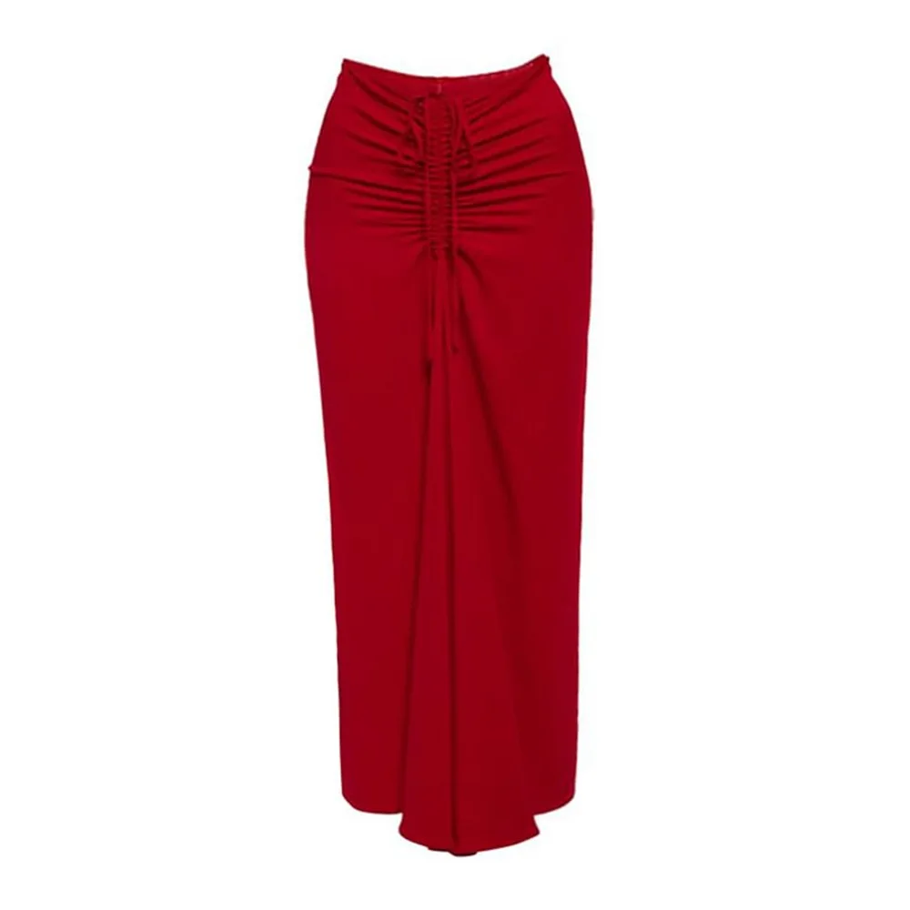 Комплект бикини 3D Flower Red Цельный купальник сексуальная юбка Бразильское