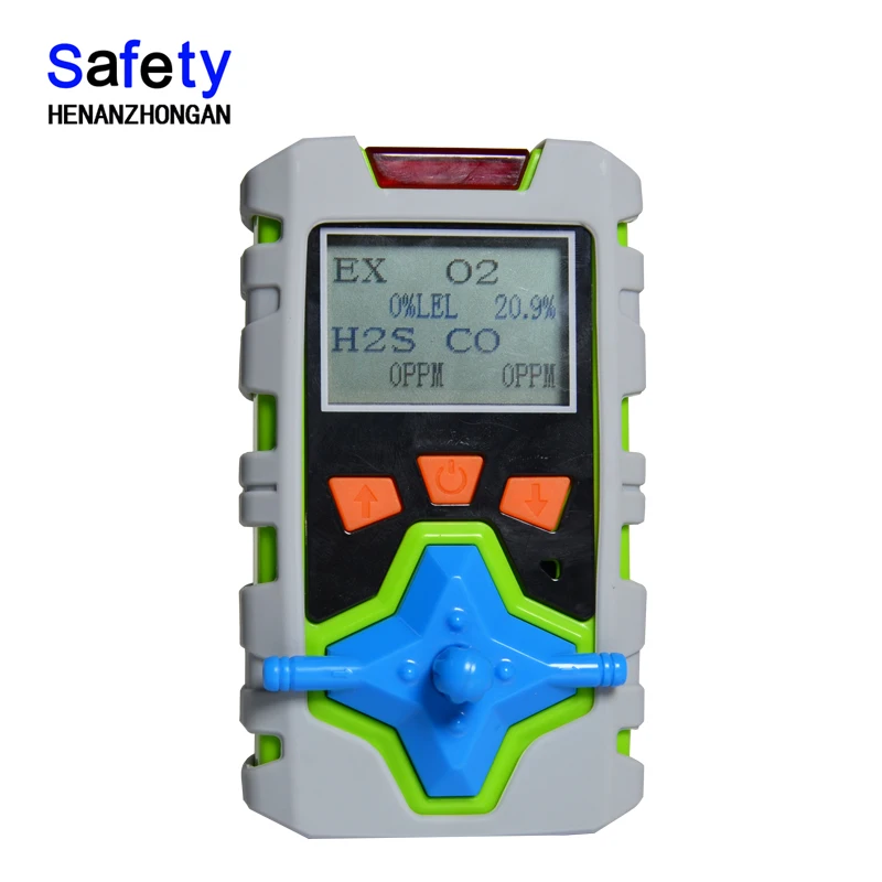 

wholesale portable multi-parameter gas detector, gas analyzer with protective cover