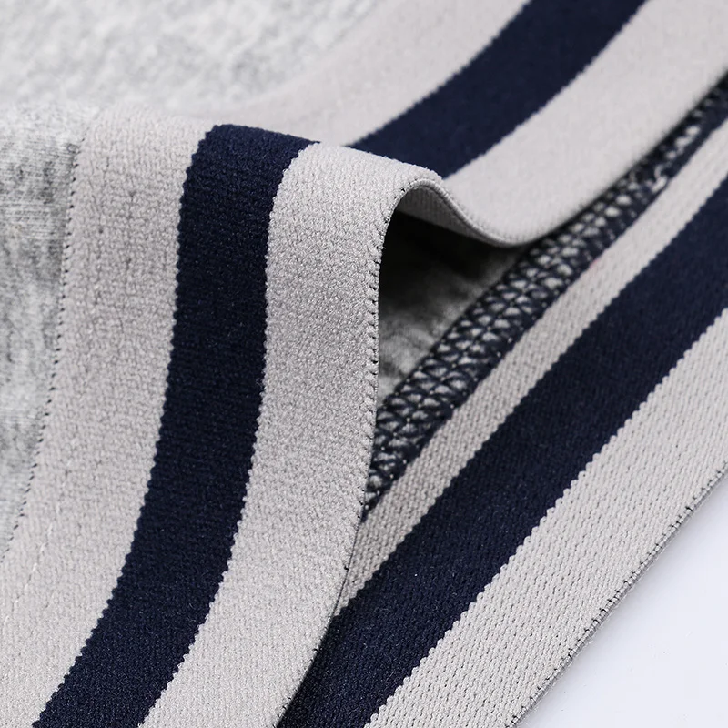 6 Pcs/Lot  men's underwear cotton European and American boxer pants plus lengthened Breathable underwear men's sports boxer