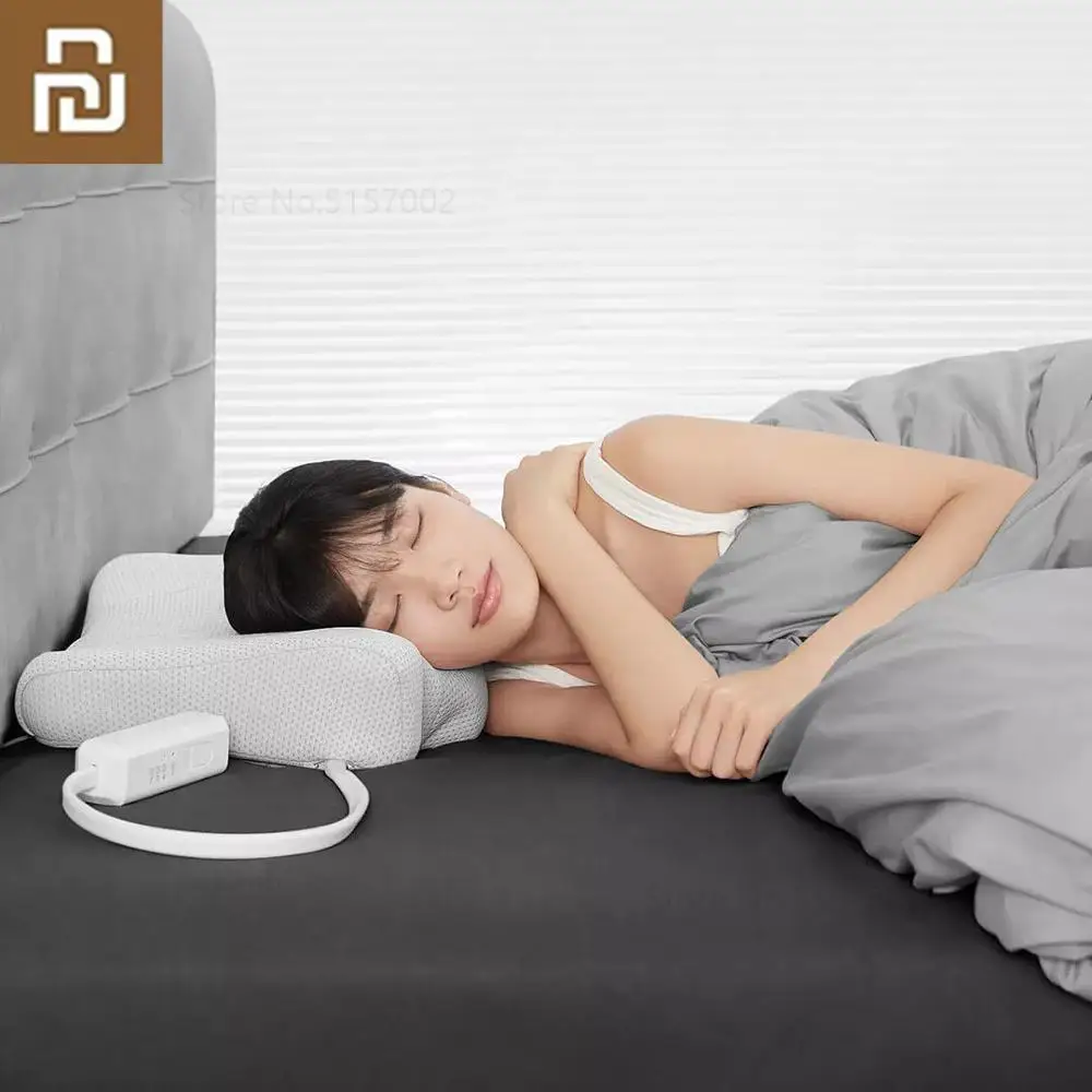 

Xiaomi LERAVAN Massage Pillow Heating Vibration Neck Shoulder Back Electric Massage Care Healthy Relaxation Cervical Massager