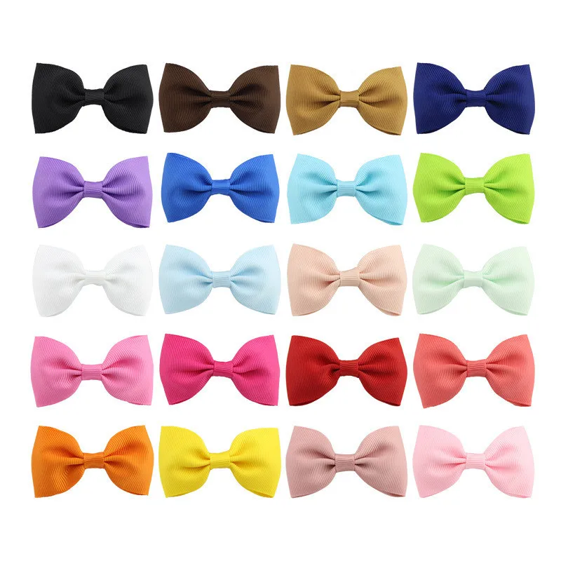 

Candy Color Dog Hairpin Cat Beauty Supplies Cute Ribbon Bow Small Puppy Cat Hairpin Headdress Pet Hair Accessories