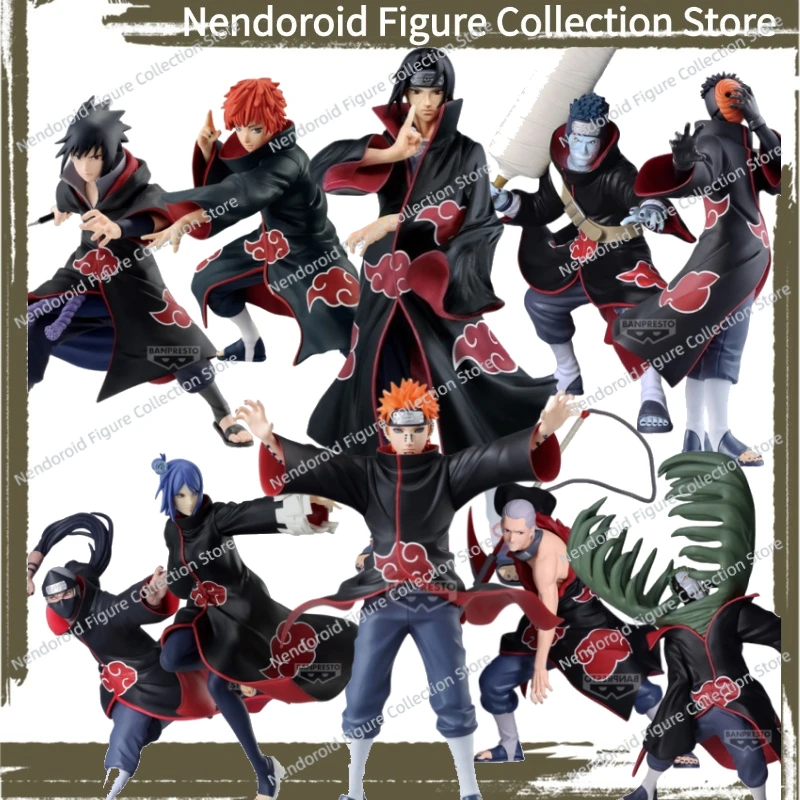 Фото Оригинальный Bandai BANPRESTO Vibration Stars Наруто Учиха Итачи Саске Zetsu Akatsuki Tobi и т. д., коллекция аниме-фигурок, игрушка в подарок №2