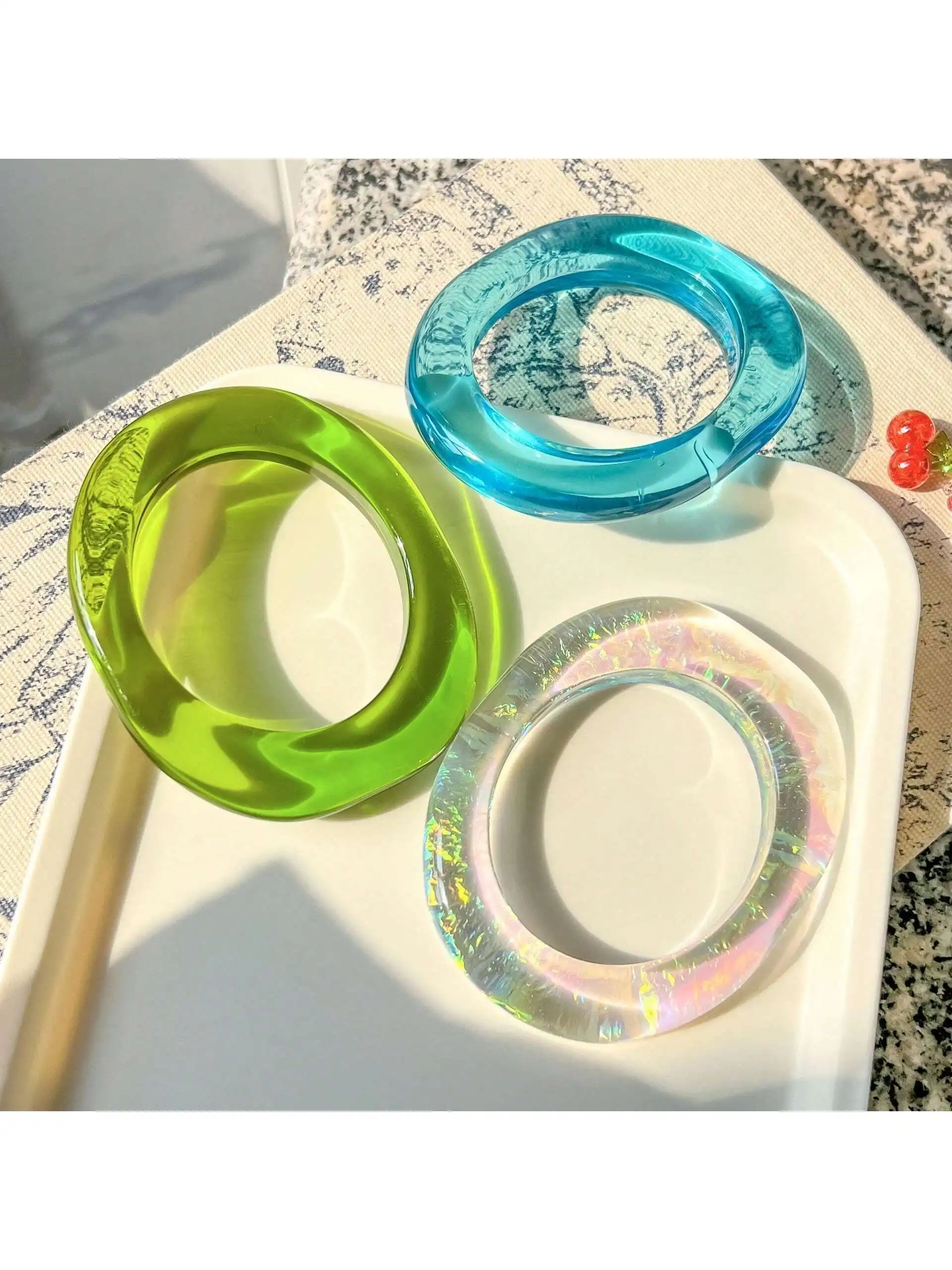 Женский дизайн ослепительный индивидуальный полупрозрачный Овальный