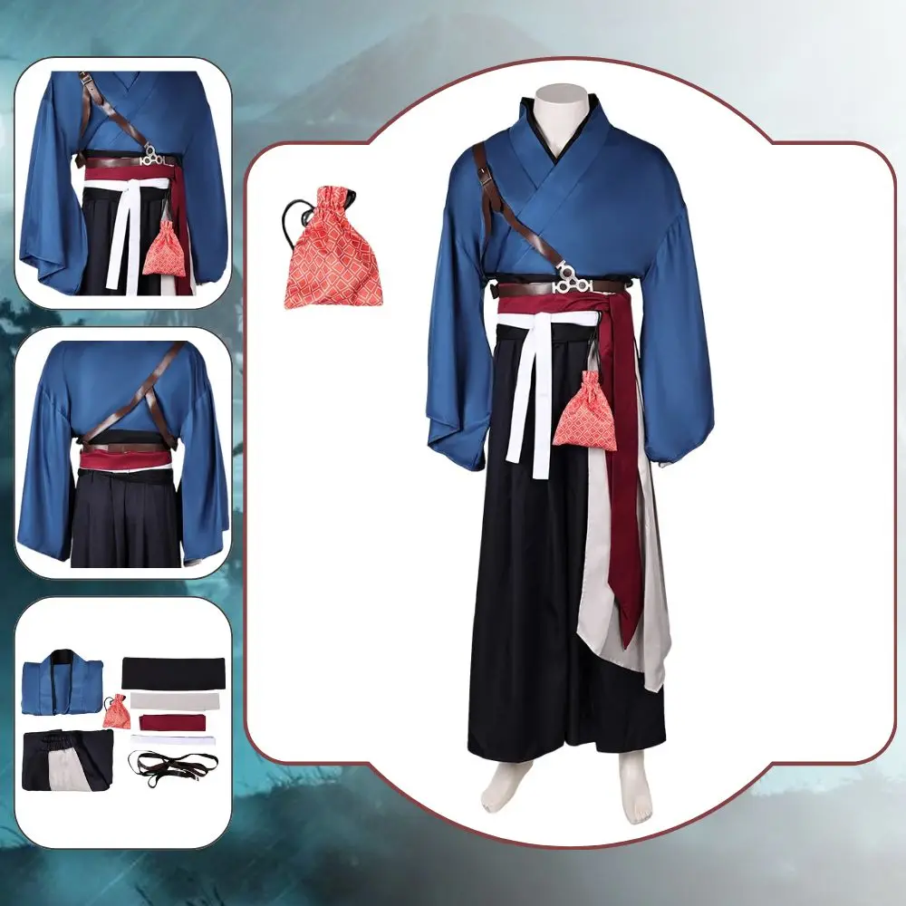 Ronin косплей игра Восхождение от ронина фантазия Костюм Маскировка для мужчин