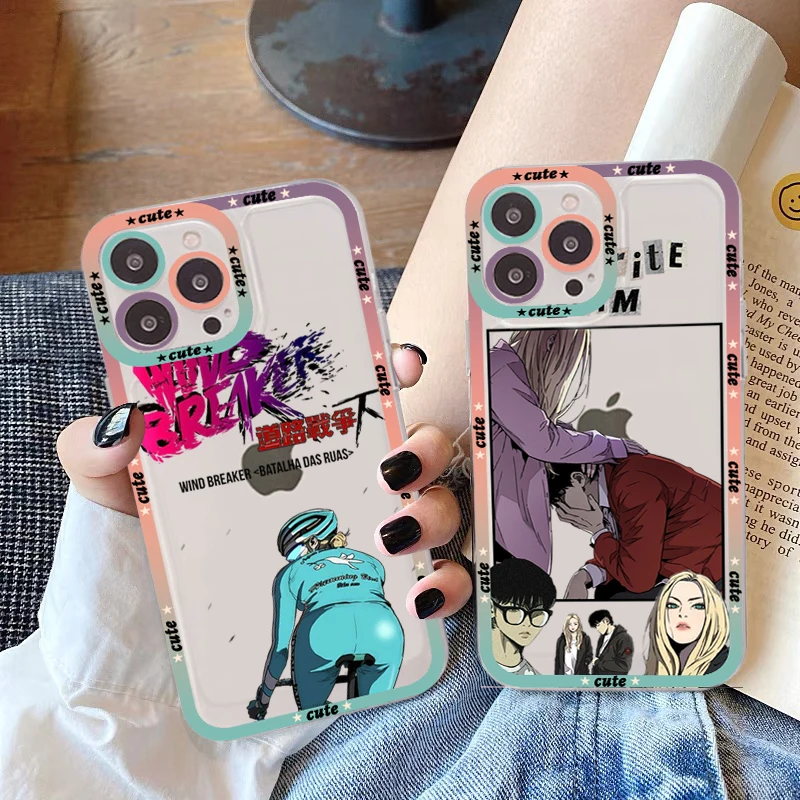 

Wind Breaker Webtoon Phone Case for iPhone 11 12 13 Mini Pro Max 14 Pro Max Case shell
