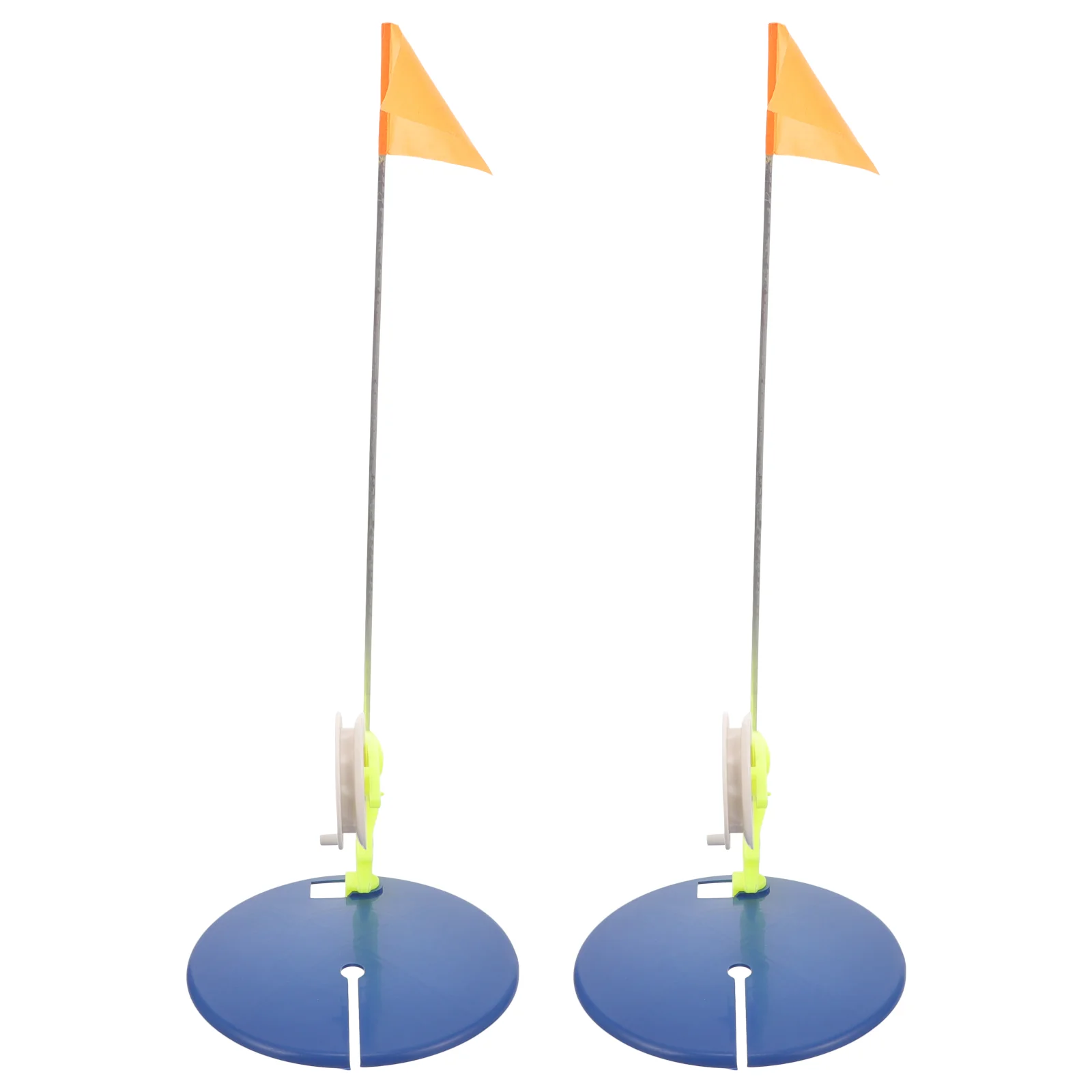 2 шт. рыболовные принадлежности Diaoyutai зимний ледяной флаг снаряжение абс