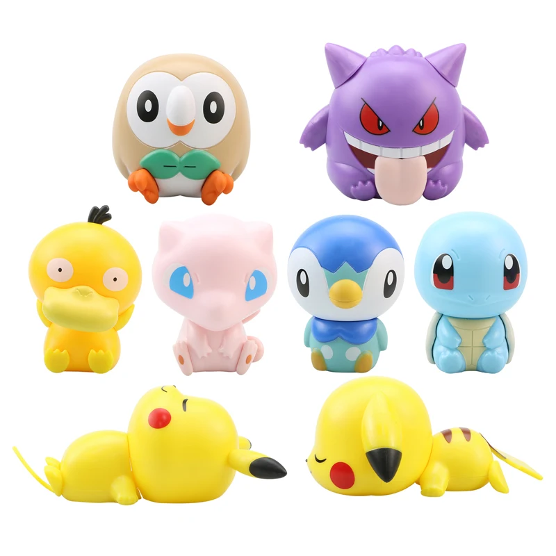 

2-9 шт./компл. Покемон Пикачу аниме фигурка игрушка Пикачу Косплей питомец экшн-фигурка модель детский подарок на день рождения Рождество