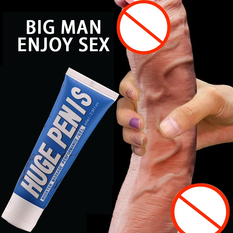 

60ml Huge penis cream Big Penis Enlargement gel Enlarge Penis Grow Thicker Stronger Big dicks Penis Enlargement cream