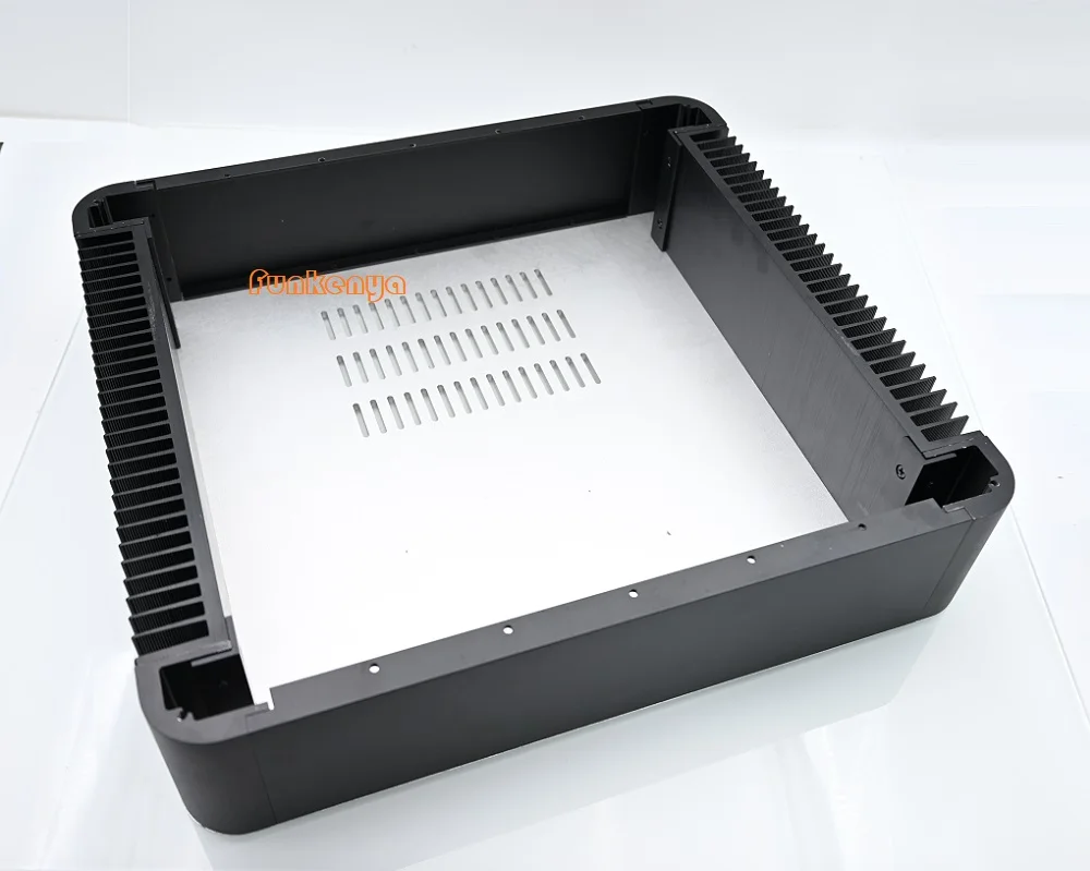 Анодированный круглый угловой корпус W430 H104 D390mm DIY