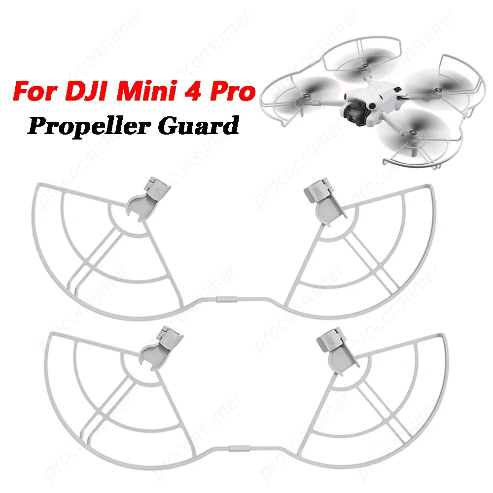 Полузакрытый Пропеллер для DJI Mini 4 Pro быстросъемное защитное кольцо пропеллера