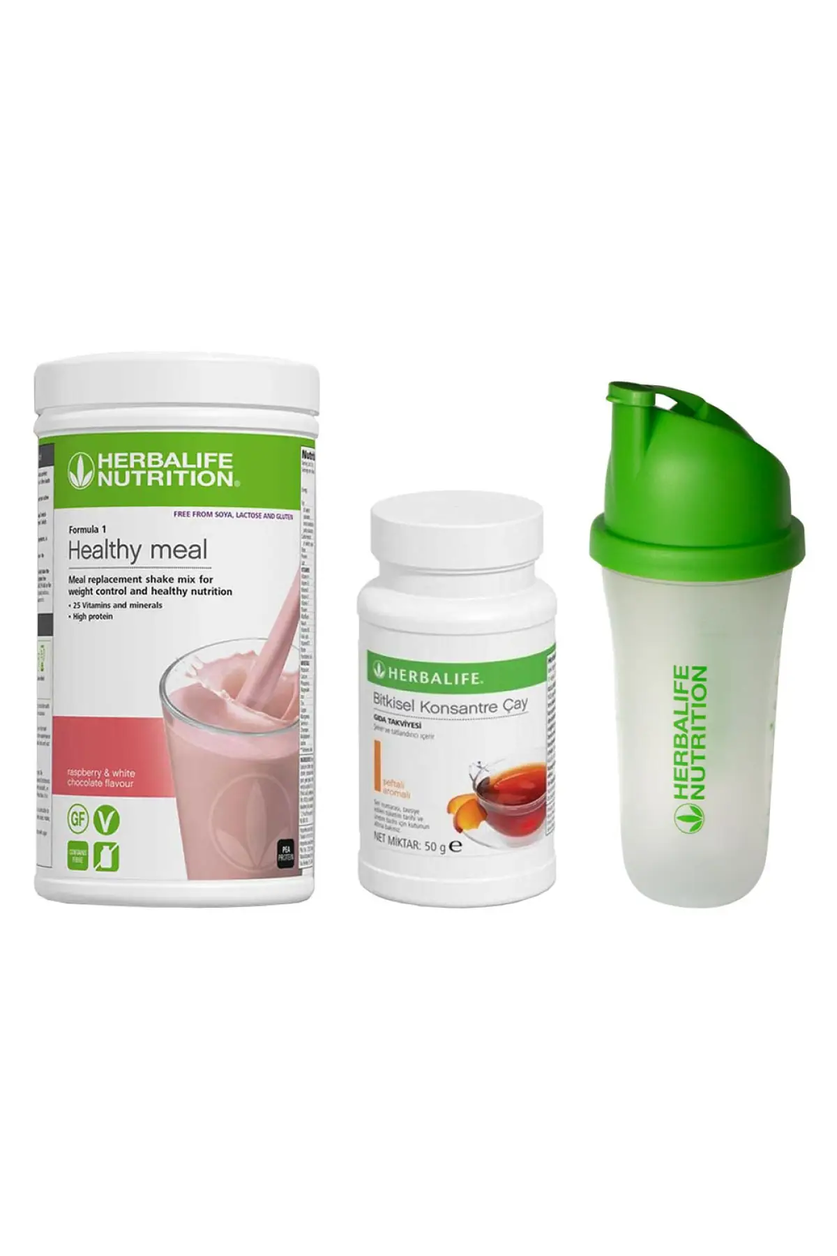 

Campaign Set Pack 4 (raspberry Flavored Shake + Concentrated Peach Tea 50gr + Shaker +)