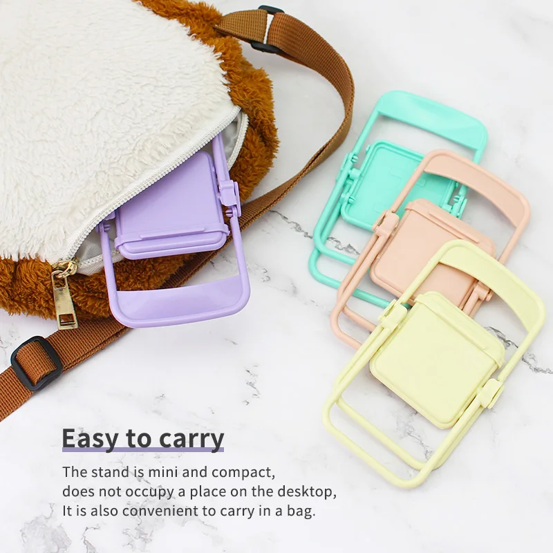Phone Holder Portable Stand Desk Mobile Phone Support Cellphone Holder for Iphone 11 Huawei P40 Pro Xiaomi Redmi Note 9 Pro