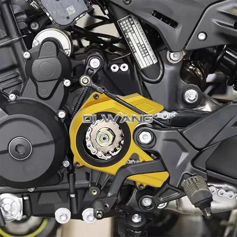 Модификация мотоцикла левая маленькая крышка прозрачная шестерни маленький