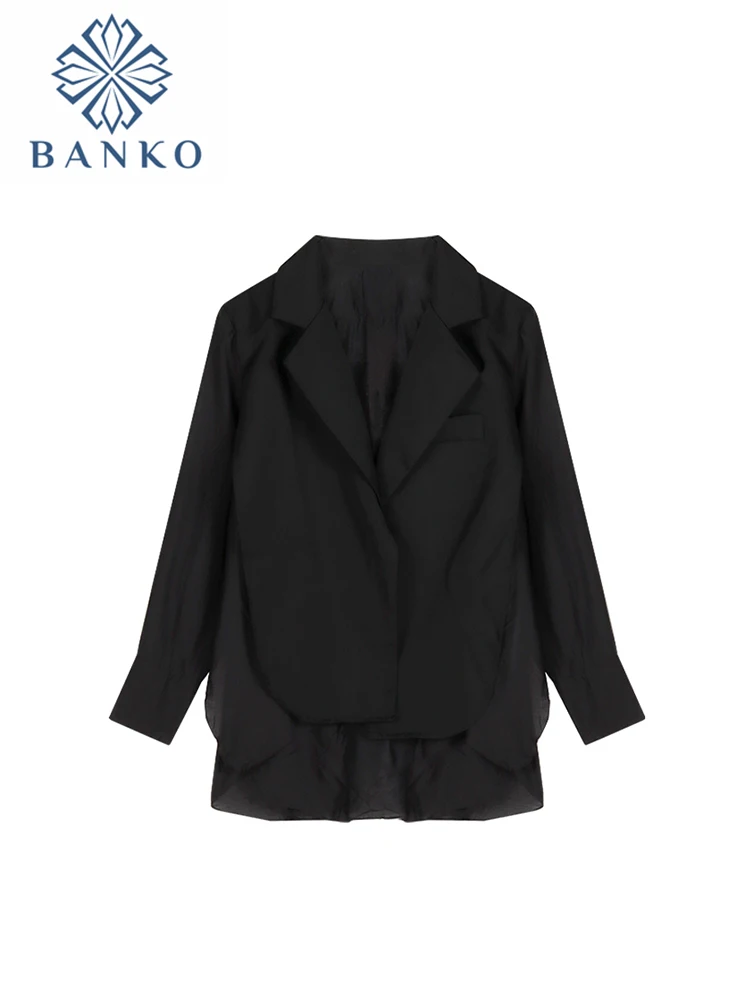 2022 Women Autumn Design Overshirt Solid Color Suit Shirt Long Sleeve Blouses Office Lady Elegant Party Tide Vintage Oversize