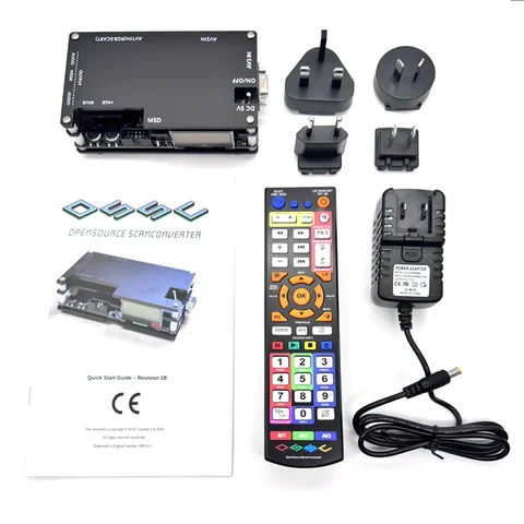 Адаптер открытого источника для Nintendo 64 OSSC для PS2/Sega/Saturn/Nintendo 64/PC Engine HDMI совместимый адаптер