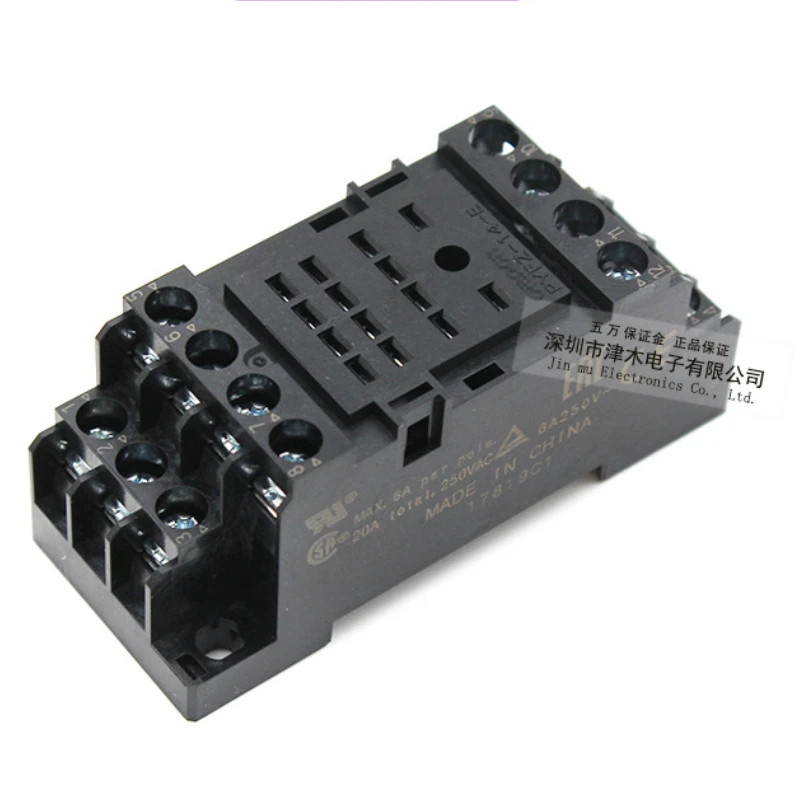 

Suitable for relay MY4N-GS base PYFZ-14-E 14 feet instead of PYF14A-E