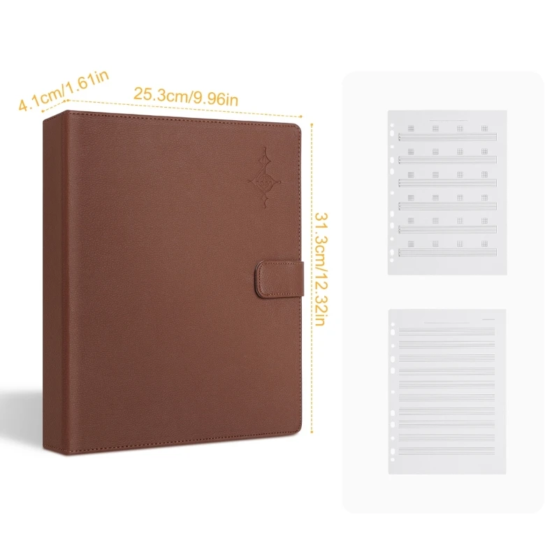 Папки с нотами папки музыкальными файлами сумка для хранения бумажных