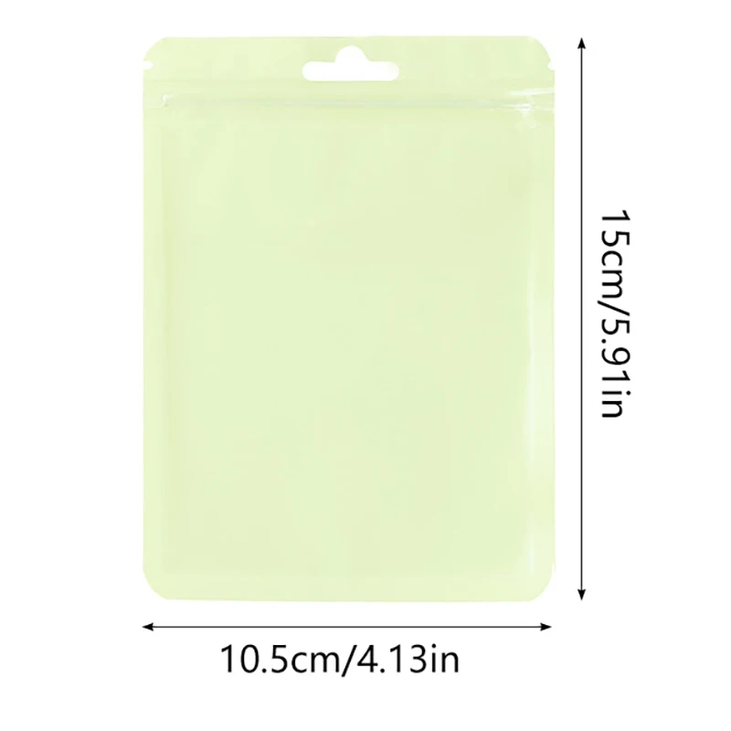 10 шт. разноцветные пластиковые сумки на молнии