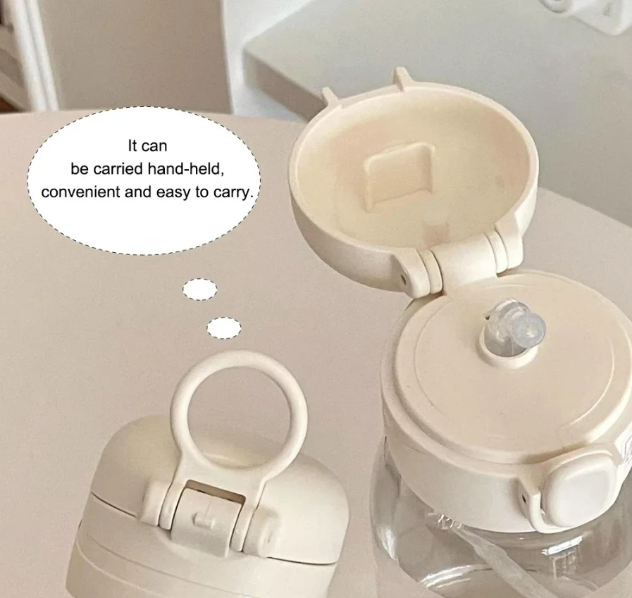 600 мл Shugo Chara мультфильм герметичная соломенная бутылка для воды портативная