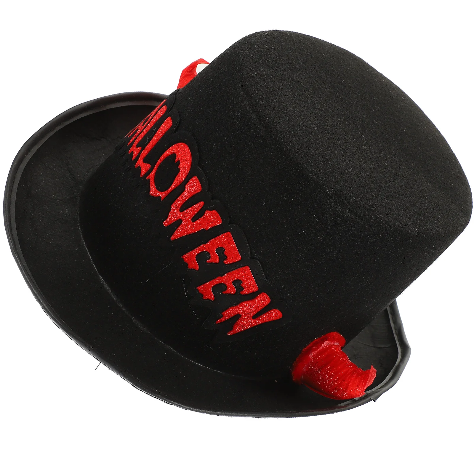 

Creative Ox Horn Hat Costume Black Clothing Halloween Ornament Decoration Adornment Costumes