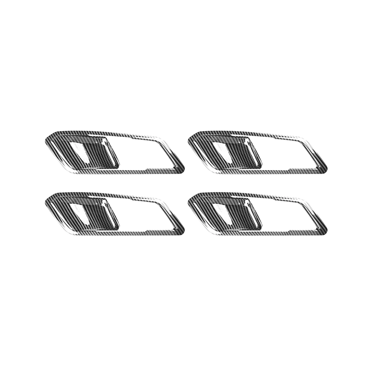 

4 шт., сменные наклейки на внутреннюю дверную ручку для BMW- 3 серии G20 G28 2019-2021