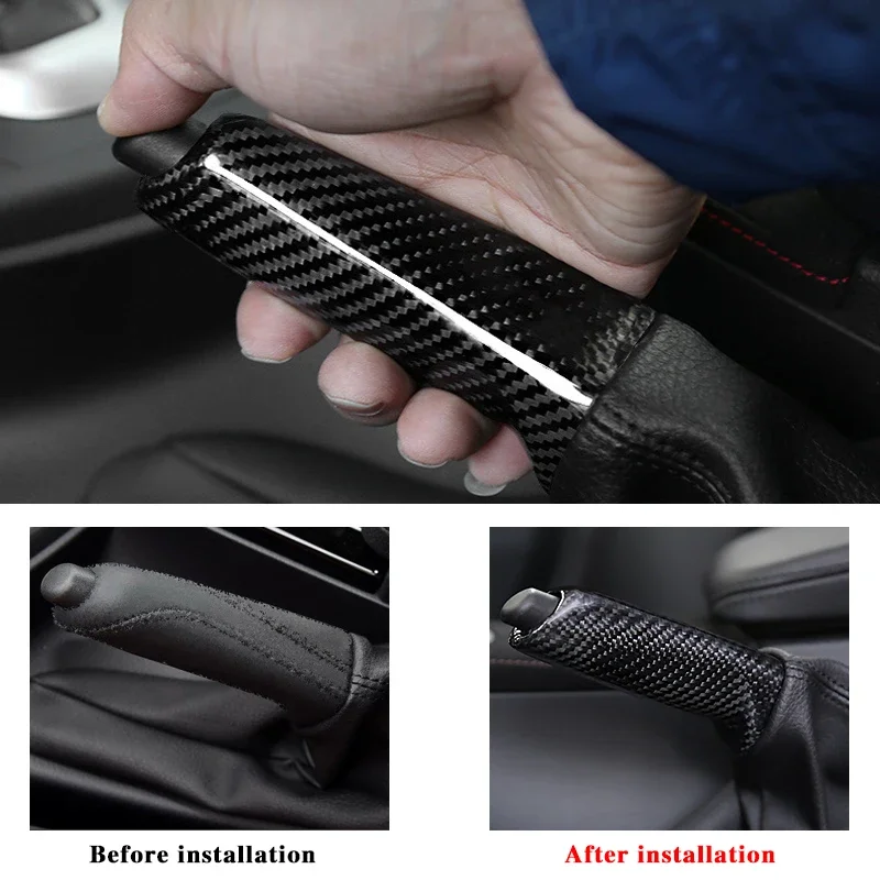 Автомобильные ручки ручного тормоза крышка для BMW F30 F20 F32 F34 F35 F48 E90 внутренний