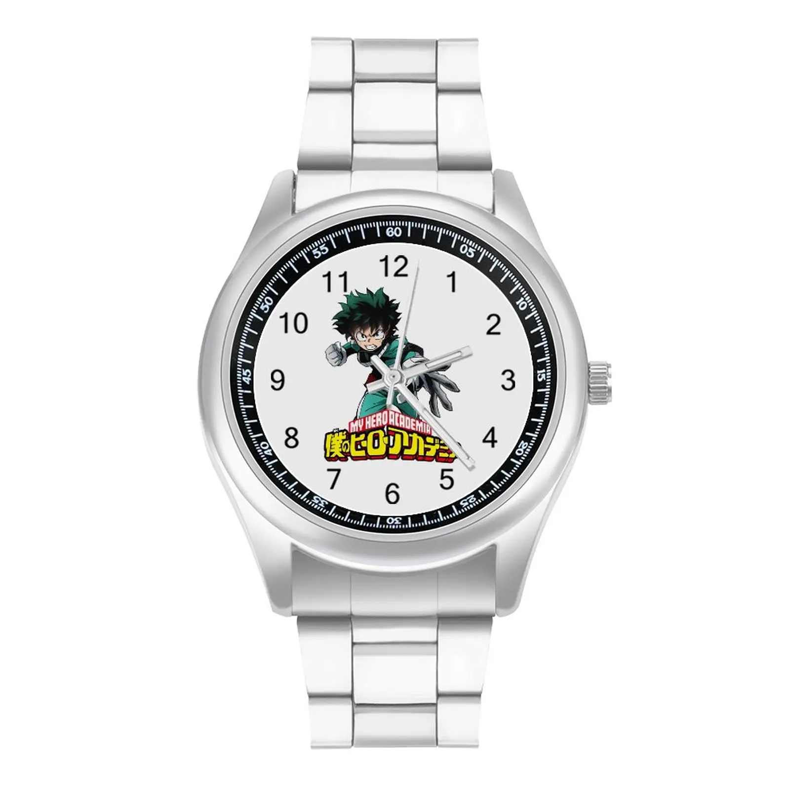 

Izuku Midoriya Deku кварцевые часы мой дизайн красивые наручные часы из нержавеющей стали высокого класса спортивные женские наручные часы