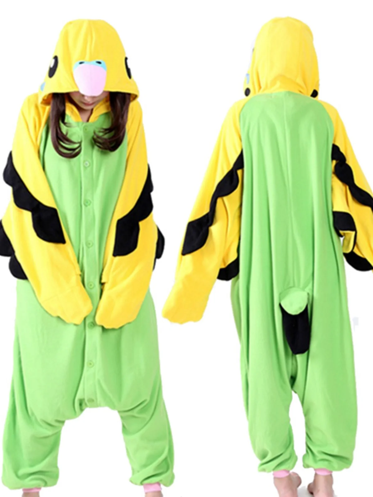 Halloween Annual Meeting Adult Cartoon Jumpsuit Animal Black Dragon Owl Bird Turtle Parrot Par Performance Wear