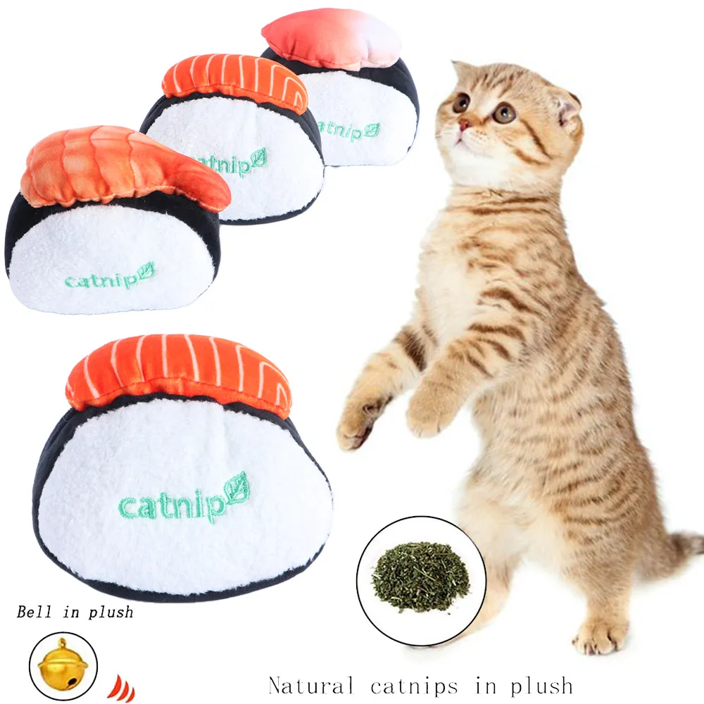 Chew Toy Catnip Pillows Cat Mint Toys