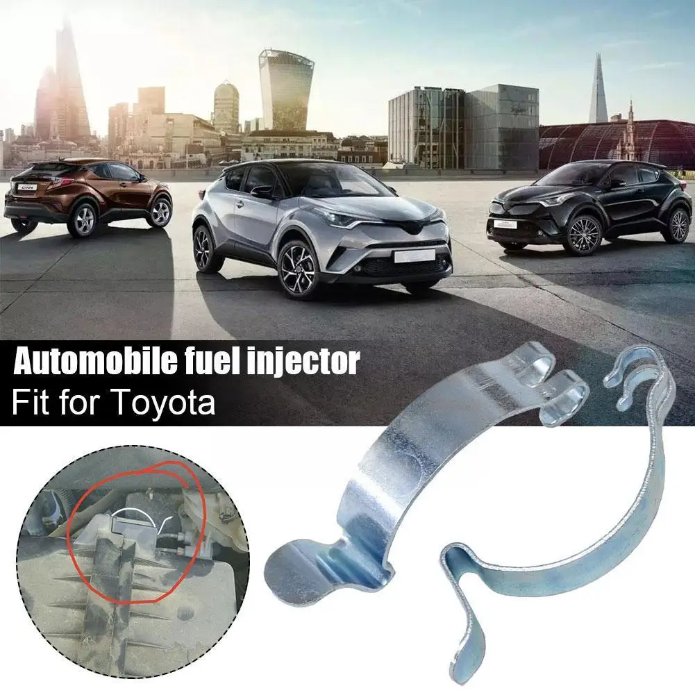 

2PCS Car Air Filter Housing Electrical Safety Box Fixed Spring Metal Fasteners For Mazda Honda VW Fiat K U4W9