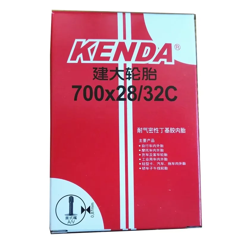 Kenda велосипедная камера внутренние трубки для шоссейного велосипеда 700X28/32c AV/FV 1