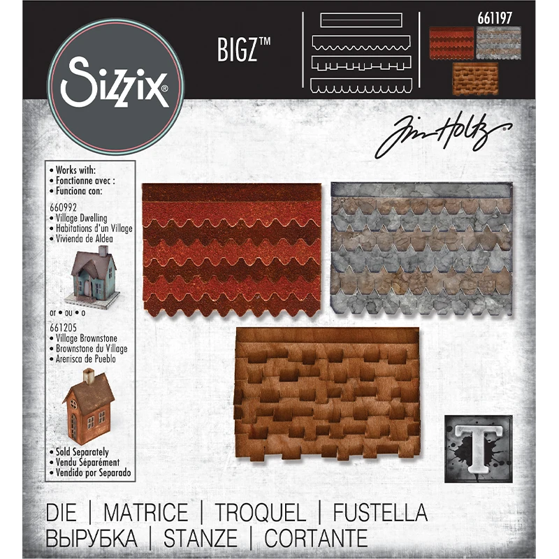 

Деревенские кровельные Топы 2023 новые металлические Вырубные штампы «сделай сам» Скрапбукинг Бумажные изделия ручной работы сделать альбо...