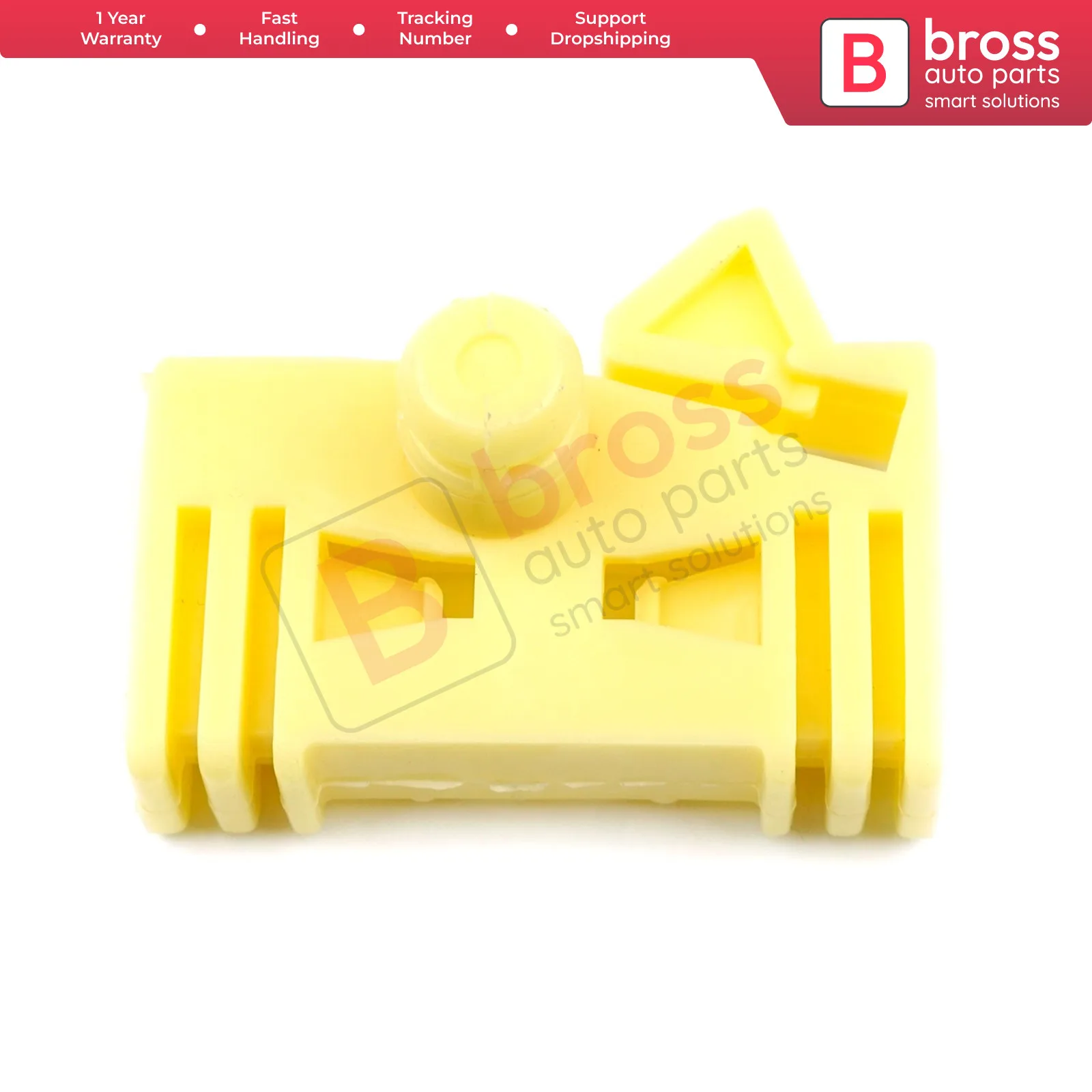 

Bross Auto Parts BWR30 Electrical Power Window Regulator Clip Front Right Door for Renault Scenic 1 1996-2003 Made in Turkey