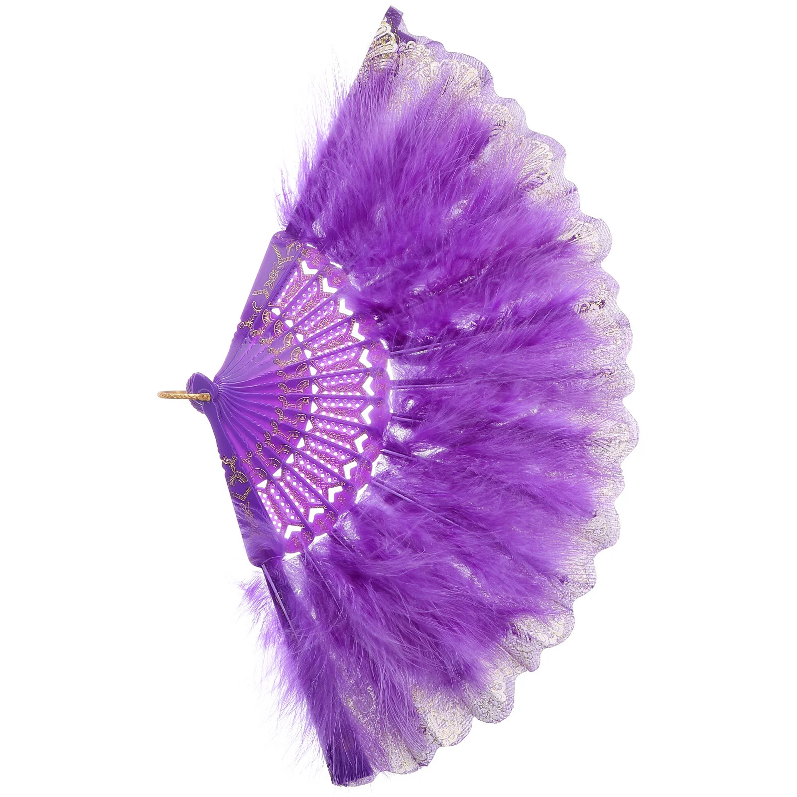 

Folding Fan Vintage Style Handheld Folding Fan Plume Handheld Fan Decorative Folding Fan Decor