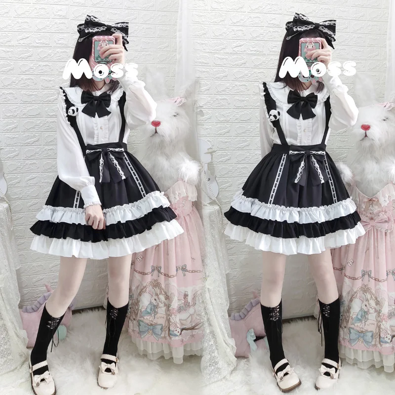 

Sweetheart Baby Goth Women Dresses Lolita Dress Genuine Lovely Sweet SK Suspender Skirt Half Skirt Lolita Dress