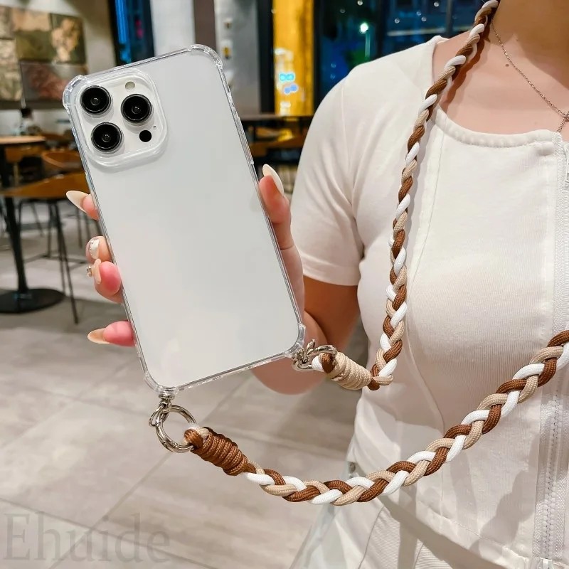 Чехол на ремешок для Google Pixel 9 8 7 Pro 8A 7A 6 XL Google9 Pixel8 Pixel7 с ремешком через плечо и