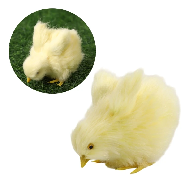 Модельная фигурка плюшевая игрушка-курица кукла-животное праздничная поставка