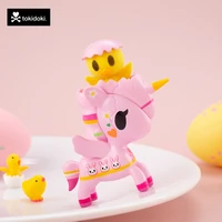 tokidoki unicorn egg special edition elevator kawaii anime pvc action figure toys for children girl birthday gift surprise box