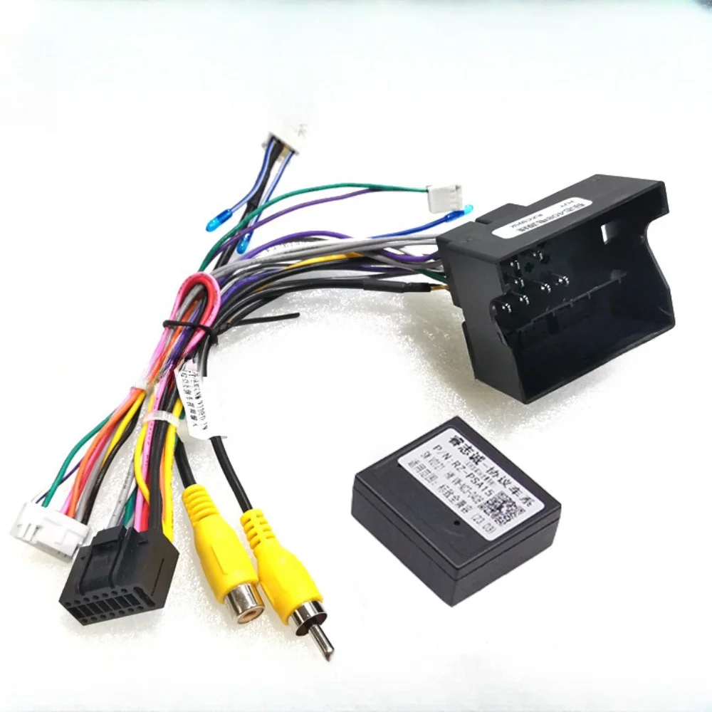 

Raise PSA-RZ-15 Canbus Box 16-контактный автомобильный стерео жгут Android для Peugeot Citroen Berlingo 2015+ C4/C-quatre/C4L/C3 XR/C5/DS6