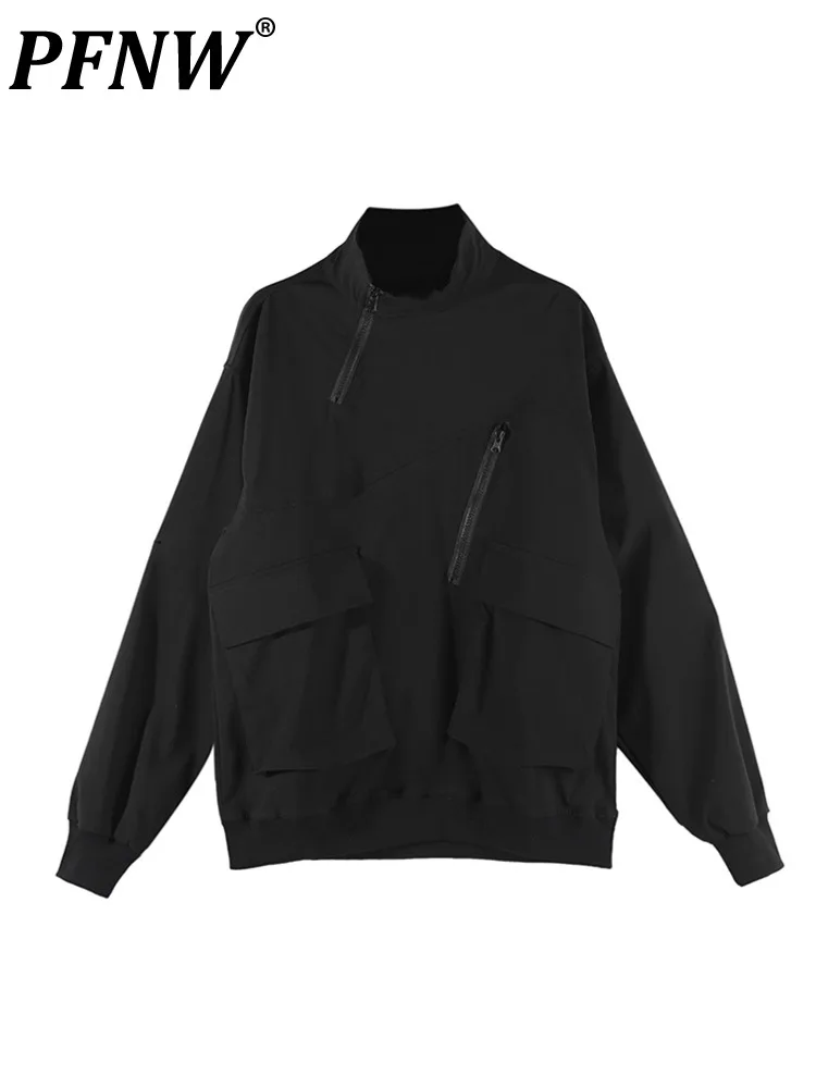 

PFNW Autumn And Winter 2023 New Fashion Casual Urban Darkwear Niche Design Style Pockets Jackets For Men Hoodies 12A5156