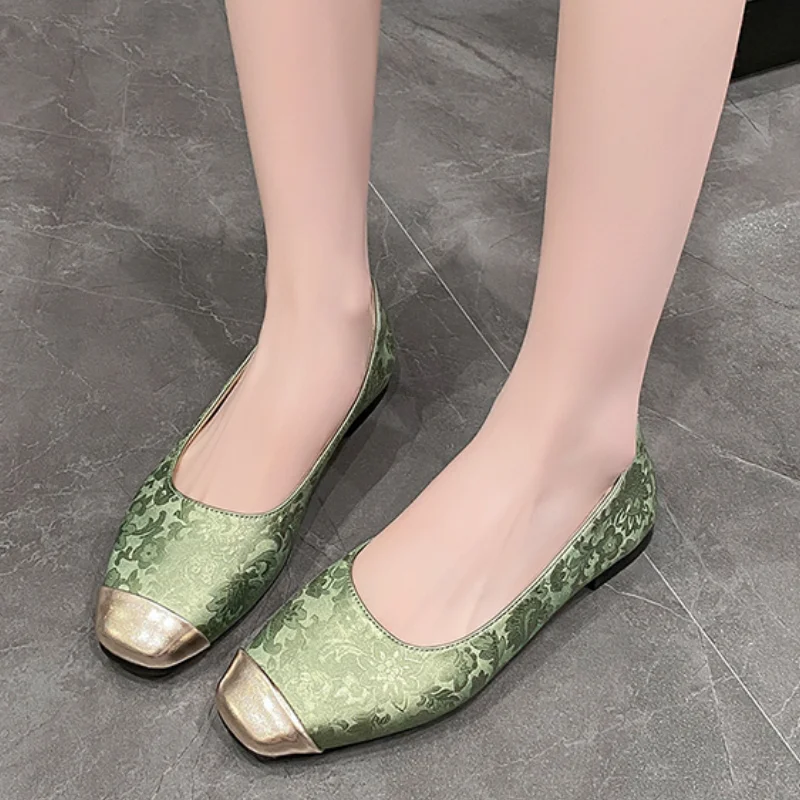 Женские туфли дерби с неглубоким носком женская обувь из мягкой кожи платье в