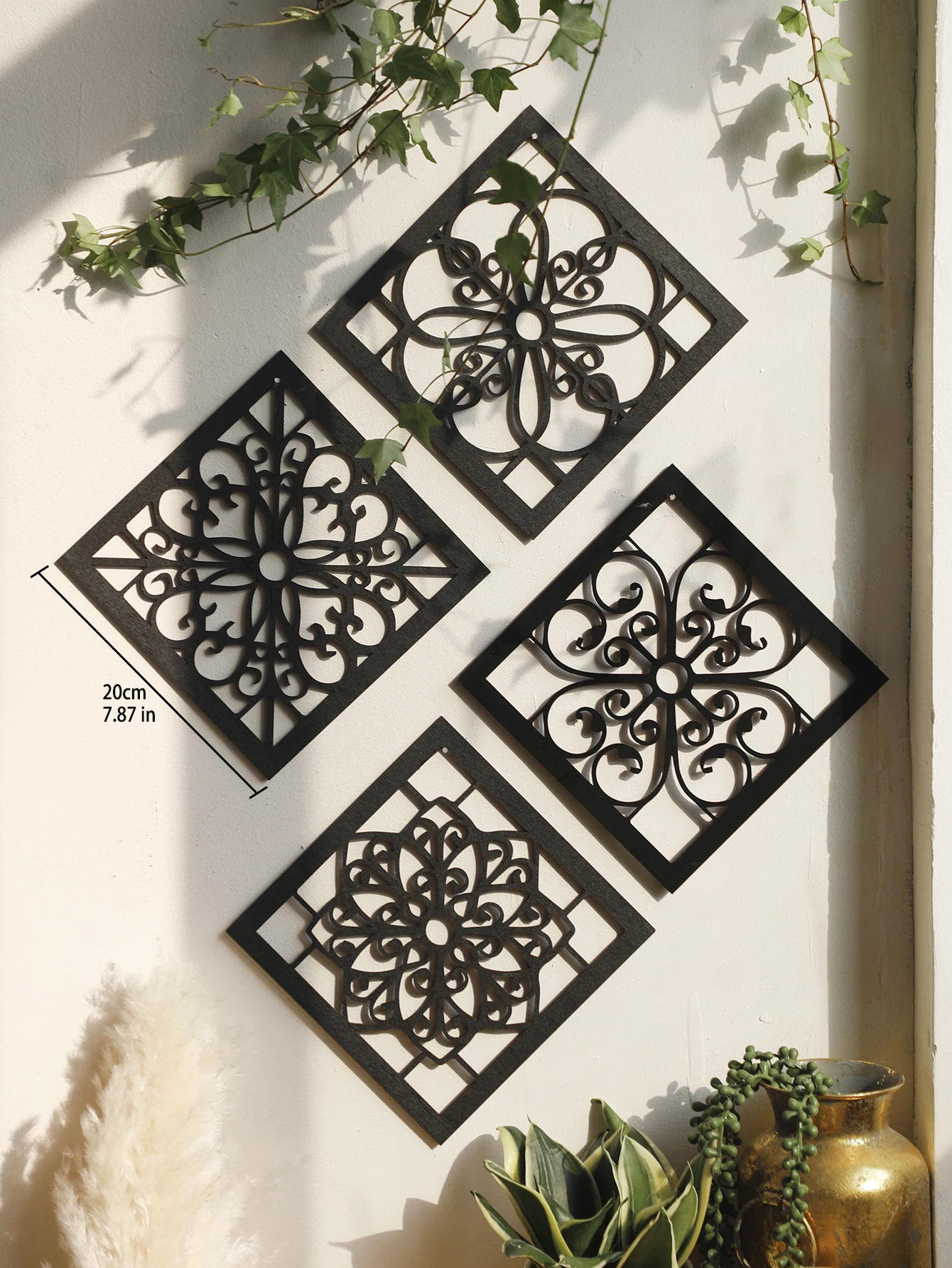 

Деревянные подвесные украшения для дома Artistady 4 шт.