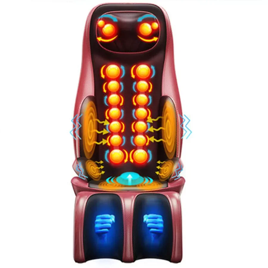 

Shoulder cervical vertebra massager multi-function acupoint waist shoulder back body massage pillow body health care J2288