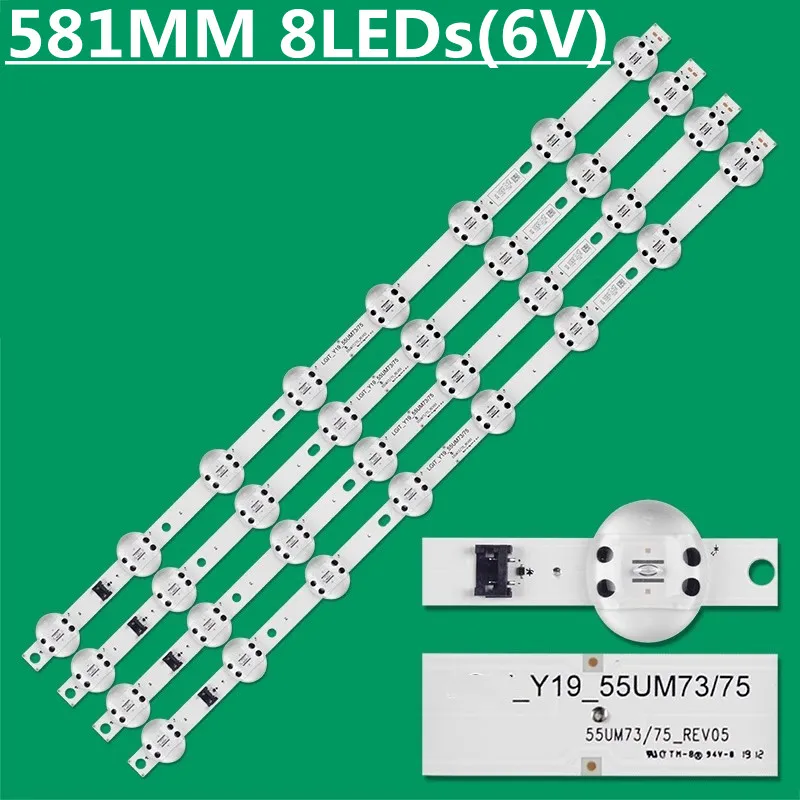 Светодиодная лента, 20 шт., для 50UM73 EAV6459201 50UM7300 50UM7360 50UM7400 50UM7450PLA 50UM7500PLA 50UM7510PSB 50UM7600PLB NC500DQG (art.: 3920d99e8cede) - 3920d99e8cede