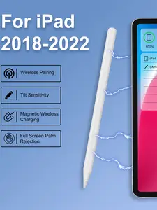 Apple Pencil 2 iPad 펜을위한 Origin 스타일러스 펜 Apple 2018-2023 틸트 팜 제거 무선 충전 iPad Air 4 5 Pro 11
