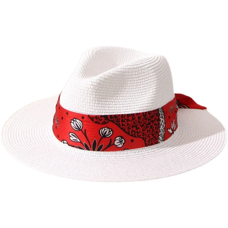 Шляпа соломенная складывающаяся для мужчин и женщин солнцезащитный козырек от